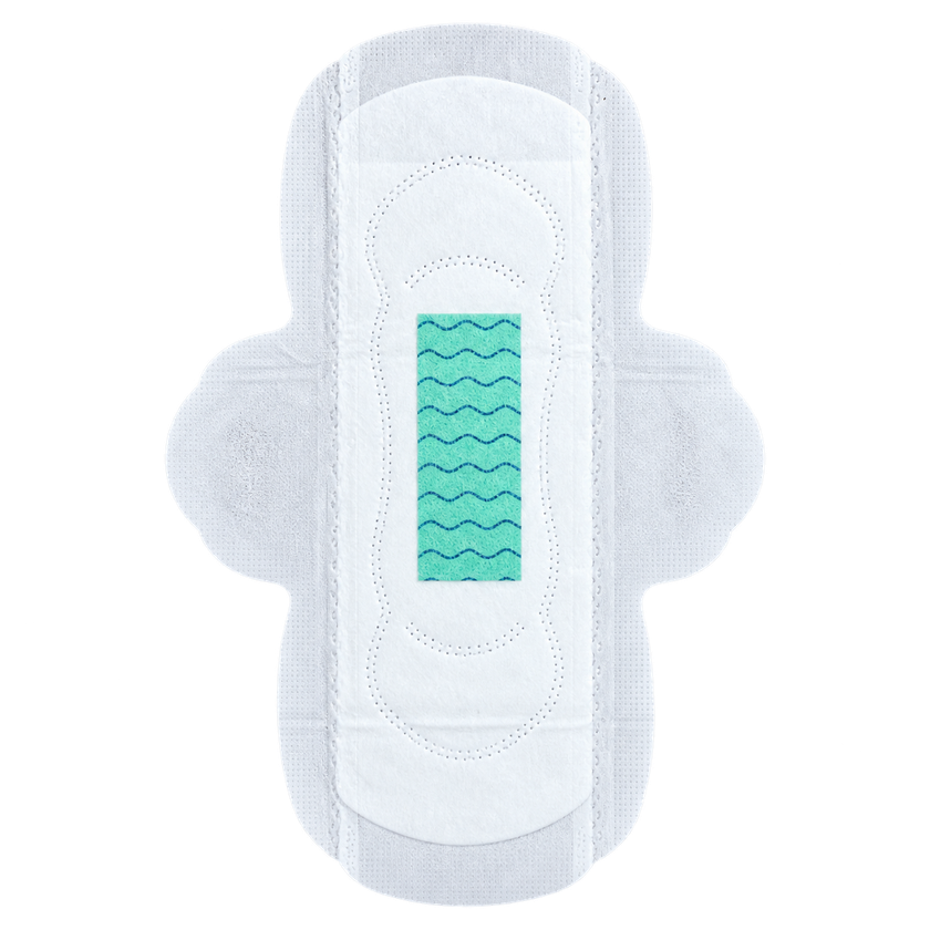 SHAZES tri-fold L sanitary pad, 240 mm